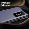 Custodia Samsung Galaxy Z TriFold Smart Clear View con slot per schede - Grigio Viola