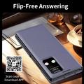 Custodia Samsung Galaxy Z TriFold Smart Clear View con slot per schede - Grigio Viola