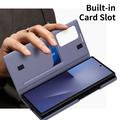 Custodia Samsung Galaxy Z TriFold Smart Clear View con slot per schede - Grigio Viola