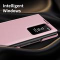 Custodia Samsung Galaxy Z TriFold Smart Clear View con slot per schede - Rosa
