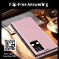 Custodia Samsung Galaxy Z TriFold Smart Clear View con slot per schede - Rosa