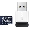 Scheda di memoria Samsung Pro Ultimate MicroSDXC con lettore di schede MB-MY128SB/WW