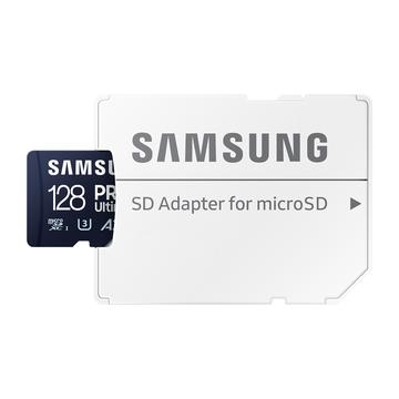 Scheda di memoria Samsung Pro Ultimate MicroSDXC con adattatore SD MB-MY128SA/WW - 128 GB