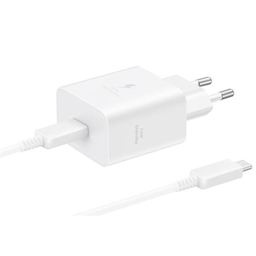 Adattatore di alimentazione USB-C super veloce Samsung EP-T4511XWEGEU - 45W - Bianco