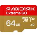 Scheda di memoria microSDXC SanDisk Extreme GO SDSQXGN-064G-GN6MN