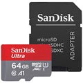 Scheda di Memoria MicroSDXC SanDisk Ultra UHS-I SDSQUAR-064G-GN6MA - 64GB