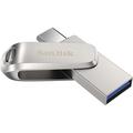 Chiavetta USB SanDisk Ultra Luxe Dual Drive SDDDC4-512G-G46 - 512GB - Argento