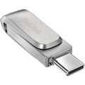 Chiavetta USB SanDisk Ultra Luxe Dual Drive SDDDC4-512G-G46 - 512GB - Argento
