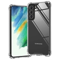 Custodia Ibrida Antigraffio per Samsung Galaxy S21 FE 5G - Trasparente
