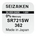 Seizaiken 362 SR721SW Batteria all'ossido d'argento - 1.55V