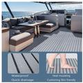 Tappetino autoadesivo in schiuma EVA per barche - 120x60x0.6cm - Grigio chiaro