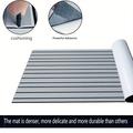 Tappetino autoadesivo in schiuma EVA per barche - 120x90x0.6cm - Grigio chiaro