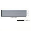 Tappetino autoadesivo in schiuma EVA per barche - 240x60x0.6cm - Grigio chiaro