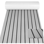 Tappetino autoadesivo in schiuma EVA per barche - 240x60x0.6cm - Grigio chiaro