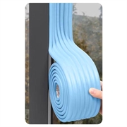Nastro sigillante autoadesivo per porte e finestre - 8cm x 2m - Blu