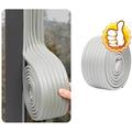 Nastro sigillante autoadesivo per porte e finestre - 8cm x 2m - Grigio