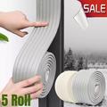 Nastro sigillante autoadesivo per porte e finestre - 8cm x 2m - Grigio