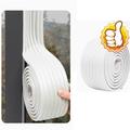 Nastro sigillante autoadesivo per porte e finestre - 8cm x 2m - Bianco