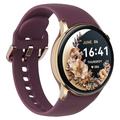 Sense6 Elegante smartwatch con chiamate Bluetooth - Rosso vino