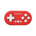ShanWan Mini controller di gioco Bluetooth con vibrazione - Rosso