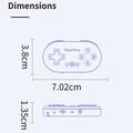 ShanWan Mini controller di gioco Bluetooth con vibrazione - Rosso