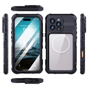 Custodia Cozycase Impermeabile IP68 Per IPhone 16 Pro Max – Antiurto 2m, Antipolvere, Con Protezione Schermo E Fotocamera Integrata, Trasparente E Leggera