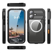 Custodia impermeabile IP68 per iPhone 17 Shellbox M Series - Cover subacquea con compatibilità MagSafe - Nera