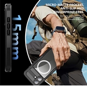 Custodia impermeabile IP68 per iPhone 17 Shellbox M Series - Cover subacquea con compatibilità MagSafe - Nera