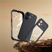 Custodia impermeabile IP68 per iPhone 17 Shellbox M Series - Cover subacquea con compatibilità MagSafe - Nera