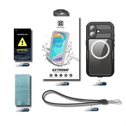 Custodia impermeabile IP68 per iPhone 17 Shellbox M Series - Cover subacquea con compatibilità MagSafe - Nera