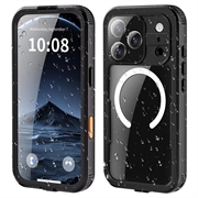 Custodia impermeabile IP68 per iPhone 17 Pro Max Shellbox M Series - Cover subacquea con compatibilità MagSafe - Nera