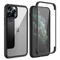 Custodia Ibrida Shine&Protect 360 per iPhone 11 Pro - Nera / Chiara