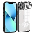Custodia Ibrida Antiurto per iPhone 13 con Protezione per Fotocamera