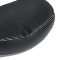 Sella da bicicletta ammortizzata senza naso - Nero