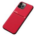 Custodia Ibrida IQS Design per iPhone 14 Pro Max - Rosso