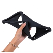 Custodia in silicone antiurto per Lenovo Tab Plus Gen 2 con porta-matita