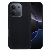 Custodia in silicone antiurto per Xiaomi Redmi 15C 4G/Poco C85 4G - Nera