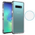 Cover in TPU Antiurto per Samsung Galaxy S10+ - Trasparente