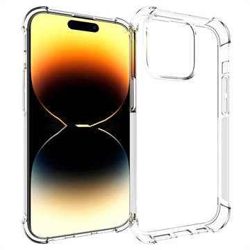 Custodia in TPU Antiurto per iPhone 15 Pro - Trasparente