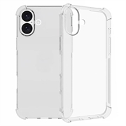 Custodia in TPU Antiurto per iPhone 16 Plus - Trasparente