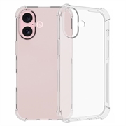 Custodia in TPU Antiurto per iPhone 16 - Trasparente