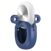 Custodia in silicone Samsung Galaxy SmartTag3 con portachiavi - Blu Scuro