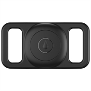 Custodia in silicone Samsung Galaxy SmartTag3 per collare per animali domestici - nera