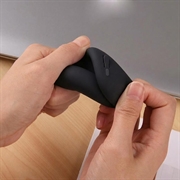Custodia in silicone con moschettone per Xiaomi Redmi Buds 8 Pro - nera