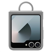 Samsung Galaxy Z Flip6 Cover in Silicone con Anello EF-PF741TJEGWW - Grigio