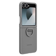 Samsung Galaxy Z Flip6 Cover in Silicone con Anello EF-PF741TJEGWW - Grigio
