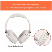 Coprire i padiglioni auricolari in silicone per le cuffie on-ear Nothing Headphone (a) - Bianco