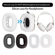 Coprire i padiglioni auricolari in silicone per le cuffie on-ear Nothing Headphone (a) - Bianco