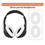Coprire i padiglioni auricolari in silicone per le cuffie on-ear Sony WH-1000XM3/WH-1000XM4 - Bianco