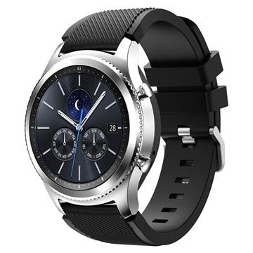 Cinturino in Silicone per Samsung Gear S3 Sport - Nero